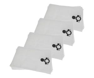vhbw 20x Vacuum Cleaner Bag compatible with Mirka 1230 PC, 1242 M, 1242 M AFC, 1230 M AFC, DE 1025, 1230 L AFC Vacuum Cleaner, 52.5 cm x 39 cm, White