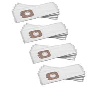 vhbw 20x Vacuum Cleaner Bag compatible with Rowenta Powerline RH7821 - RH7855 IA/WB/WE/WF Vacuum Cleaner - Microfleece, 30 cm x 13 cm, White