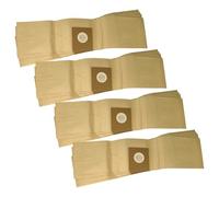 vhbw 20x Vacuum Cleaner Bag compatible with TMB Piccolo Vacuum Cleaner, filter paper, 63 cm x 15 cm, Brown