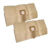 vhbw 20x Vacuum Cleaner Bag Replacement for Bosch Typ X, Typ W for Vacuum Cleaner, 20 l capacity 45 cm x 20 cm, Sand-Coloured