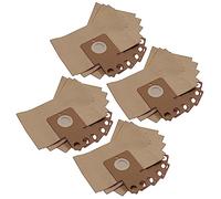 vhbw 20x Vacuum Cleaner Bag Replacement for Kärcher 6.904-257.0 for Robot Vacuum Cleaner, 24.5 cm x 20.5 cm, Brown