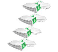 vhbw 20x Vacuum Cleaner Bag Replacement for Sebo 6629ER, 6629, 6629 AM for Vacuum Cleaner - Microfleece, 29 cm x 14 cm, White