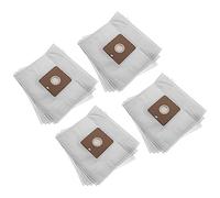 vhbw 20x Vacuum Cleaner Bag Replacement for Severin SB 7218 for Vacuum Cleaner, Microfleece, 24.7 cm x 27 cm, White