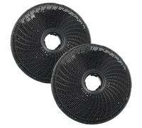 vhbw 2x Activated Carbon Filter compatible with AEG 94205140000, 94205135900, 94205136000, 94205140001, 94205140100, 94205134500 Extractor Hood
