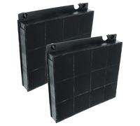 vhbw 2x Activated Carbon Filter compatible with AEG 94215052201, 94215052300, 94215052202, 94215052501, 94215052500, 94215052502 Extractor Hood