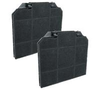 vhbw 2x Activated Carbon Filter compatible with AEG 942490371, 94205101200, 94205137000, 942490424, 942492251 Extractor Hood - 26.5 x 23.7 x 1.6 cm