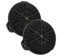 vhbw 2x Activated Carbon Filter compatible with Apelson Helia 600 INOX, Apolo 600 INOX, Talia 900 INOX, Talia 600 INOX Extractor Hood - 13.25 cm