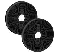 vhbw 2x Activated Carbon Filter compatible with Beko 7702389219, 7702389202, 8848773200, 7702386708, 7702386704, 7702386713 Extractor Hood - 16 cm
