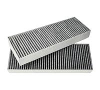 vhbw 2x Activated Carbon Filter compatible with Bora BHU series, GP4 Extractor Hood - 34 x 12.2 x 4.25 cm