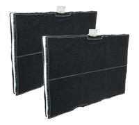 vhbw 2x Activated Carbon Filter compatible with Bosch D79F35N0, D76F35N, D77F56N0GB, DIB129950, DHZ5285, DIB096850, DHZ5245, DHZ5246 Extractor Hood