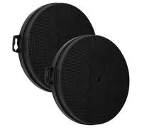 vhbw 2x Activated Carbon Filter compatible with Bosch DKE635AGB/06, DKE635AGB/05, DKE635AGB/04, DKE635AGB/03, DKE635AGB/01 Extractor Hood - 21 cm