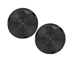 vhbw 2x Activated Carbon Filter compatible with Franke Galaxy SLIM FGAS 1000 CE XS, Galaxy SLIM FGAS 1400 CE XS Extractor Hood - 19.6 cm