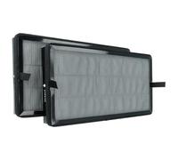 vhbw 2x Activated Carbon Filter compatible with Kärcher AF 30 Air Purifier - HEPA 13 Air Filter Black