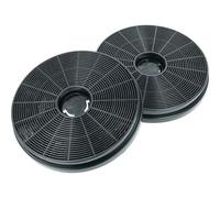 vhbw 2x Activated Carbon Filter compatible with Klarstein Victoria, DeLorean Extractor Hood - 17.5 cm