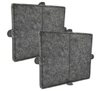 vhbw 2x Activated Carbon Filter compatible with Miele Zenite, Step, Varia, Puristic Plus, Puristic Varia, Puristic Duo, Puristic Eco Extractor Hood