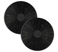vhbw 2x Activated Carbon Filter compatible with Respekta CH 99040-60 S Extractor Hood - 17.5 cm