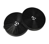 vhbw 2x Activated Carbon Filter compatible with Respekta CH112060W Extractor Hood - 17.5 cm