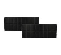 vhbw 2x Activated Carbon Filter Replacement for BSH 00460028, 00460088, 00352953, 296178 for Extractor Hood - 42 x 16.8 x 3.1 cm