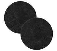 vhbw 2X Activated Carbon Filter Replacement for DeLonghi 5512500259 for Deep Fat Fryer - 130 mm