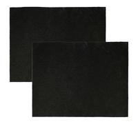 vhbw 2x Activated Carbon Filter Replacement for Fellowes CF-300 for Air Purifier - Air Filter Black