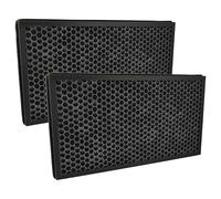 vhbw 2x Air Filter compatible with Boneco P340 Air Purifier - Combi Filter HEPA (H12) + Activated Carbon