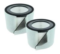 vhbw 2x Air Filter compatible with Leitz TruSens Z-2500, Z-2000 Air Purifier - Combi Filter Pre Filter + HEPA + Activated Carbon