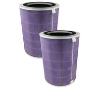 vhbw 2x Air Filter compatible with Pro Breeze PB-P07 Air Purifier - Combi Filter Pre Filter + HEPA(H13) + Activated Carbon + Silver Ion Filter