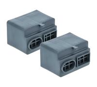 vhbw 2X Air Filter Replacement for Liebherr 743455700 for Fridge - Activated Carbon