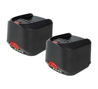 vhbw 2x Battery compatible with Bosch AHS 48/52 LI, AdvancedOrbit 18, AHS 50-20 LI Power Tools, Garden tool (4000 mAh, Li-Ion, 18 V)