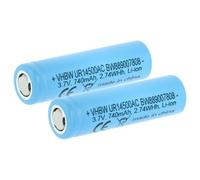 vhbw 2x Battery compatible with Braun 60-N1200s, 60-B4500cs, 60-B7500cc, 60-N1000s, 60-B7200cc Electric Toothbrush (740 mAh, 3.7 V, Li-Ion)
