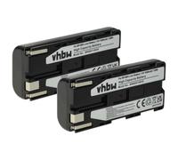 vhbw 2x Battery compatible with Canon ES4000, ES300V, E30, ES-4000, DM-MV1
