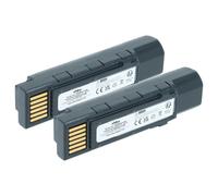 vhbw 2x Battery compatible with Datalogic Gryphon GM4500, 4500, GBT4500 Barcode Scanner POS (2600 mAh, 3.7 V, Li-Ion)