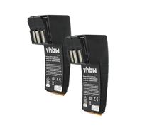 vhbw 2x Battery compatible with Festo Festool CCD12, C12GG, C12DUO, C12CE-NC-C45-Plus, CCD12ES-C, CCD12ES Power Tools (3000 mAh, NiMH, 12 V)