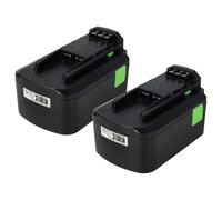 vhbw 2x Battery compatible with Festo Festool HKC 55 Li 5.2 EB-Set-FSK420 | for HKC 55 Li 5.2 EB-Plus, HKC 55 Li Power Tools (4000 mAh, Li-Ion, 18 V)
