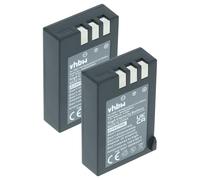 vhbw 2x Battery compatible with Fujifilm FinePix S200EXR, S200, S100FS, S100 Camera DSLR (950 mAh, 7.2 V, Li-Ion)