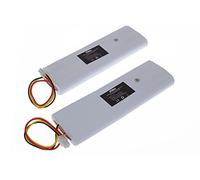vhbw 2x Battery compatible with Gardena Robotic R160 Lawnmower (4500mAh, 18 V, NiMH) - Replacement for 112862101, 535120901, 535120902, 540059601, 540059602, 1128621016