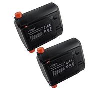 vhbw 2x Battery compatible with Gardena TCS Li-18/20 (8866-20), PowerMax Li-18/32 5039-20 Lawnmower Grass Shears, Shrub Shears (2500mAh, 18 V, Li-Ion)