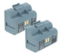 vhbw 2x Battery compatible with Honeywell BP50, PB51, PB5X, PW50, PW50-18 Printer Copier Scanner Label Maker (3400 mAh, 14.4 V, Li-Ion)