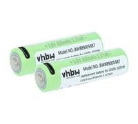 vhbw 2x Battery compatible with Ledlenser MH5, ML4, ML4 Warm Light, P5R Core, MH3, MH4, iH5R, iH5 Torch, Headlamp (0.92 Ah, 3.6 V, Li-Ion)