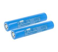 vhbw 2x Battery compatible with Maglite ML150LR, ML150LR(X), ML150LRX Torch, Headlamp (3200 mAh, 6.4 V, Li-Ion)