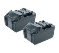 vhbw 2x Battery compatible with Metabo BHA 18 LTX, BS 18, BS 18 LT | Power Tools, Blind Rivet Setting Tool (5000 mAh, Li-Ion, 18 V)