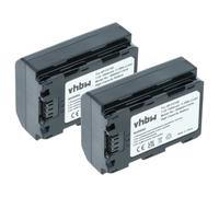 vhbw 2x Battery compatible with Sony ZV-E10 II, ZV-E10M2, ILME-FX2A