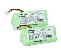 vhbw 2x Battery compatible with Zebra DS6878, LI4278, LS4278 Barcode Scanner POS (800 mAh, 3.6 V, NiMH)