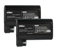 vhbw 2x Battery Replacement for AEG S91-0400410-SU2, OSBP72LI for Home Cleaner (2600 mAh, 7.2 V, Li-Ion)
