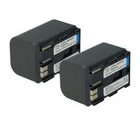 vhbw 2x Battery Replacement for Canon BP-535, BP-511, BP-522, BP-512