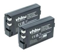 vhbw 2x Battery Replacement for Canon BP-E818, BP-E77KE, BP-E77, BP-E722