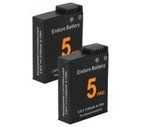 vhbw 2x Battery Replacement for DJI BCX204-1950-3.87, CP.OS.00000370.01, JH-ACT5 for Mini-Cam, Wearable Camera DSLR (2100 mAh, 3.8 V, Li-Ion)