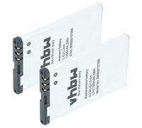 vhbw 2x Battery Replacement for Nokia BL-5J