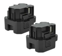 vhbw 2x Battery Replacement for Senco VP0108, VP0109 for Power Tools (1500 mAh, NiMH, 6 V)
