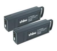 vhbw 2x Battery Replacement for Yuneec YUNQ500105 for Drone Multicopter Quadrocopter (7500 mAh, 11.1 V, Li-polymer)